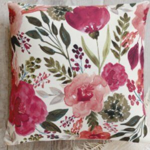 flourishing garden pillow